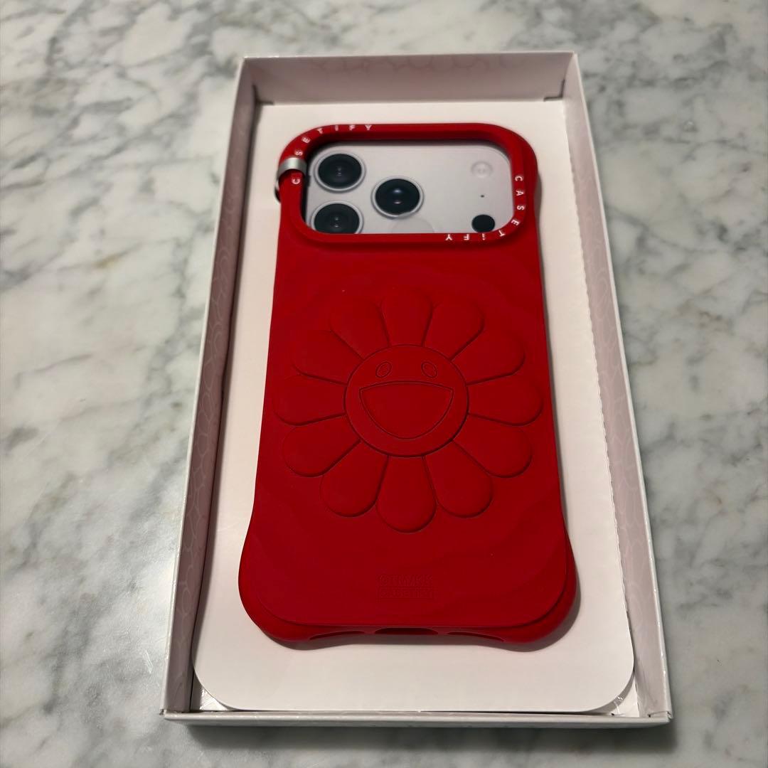 【村上隆 x CASETiFY】FLOWERS BLOOM RED