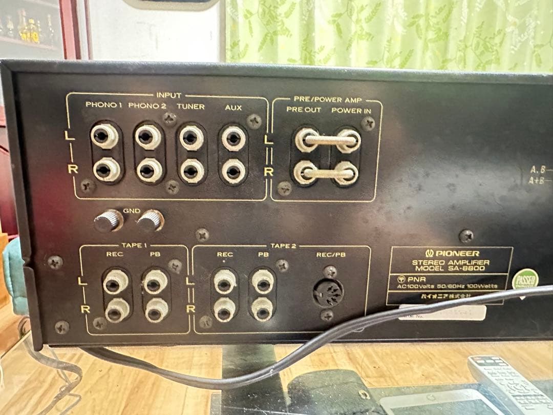 Pioneer SA-8800 ステレオアンプ 本体
