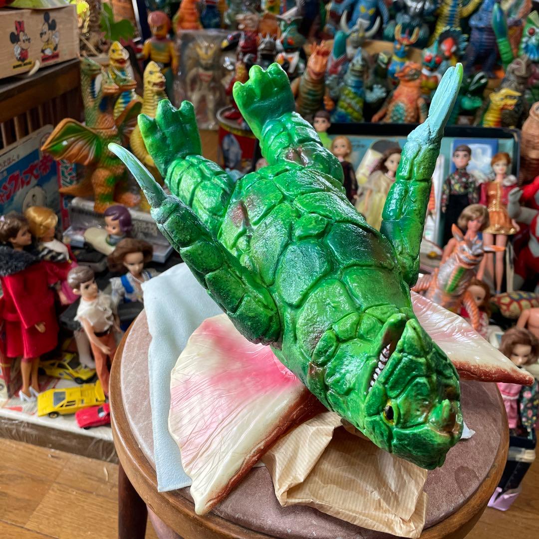 当時物　ジャイアント　ドラコ　　　　　　　　　劇レア完品足裏シール残り