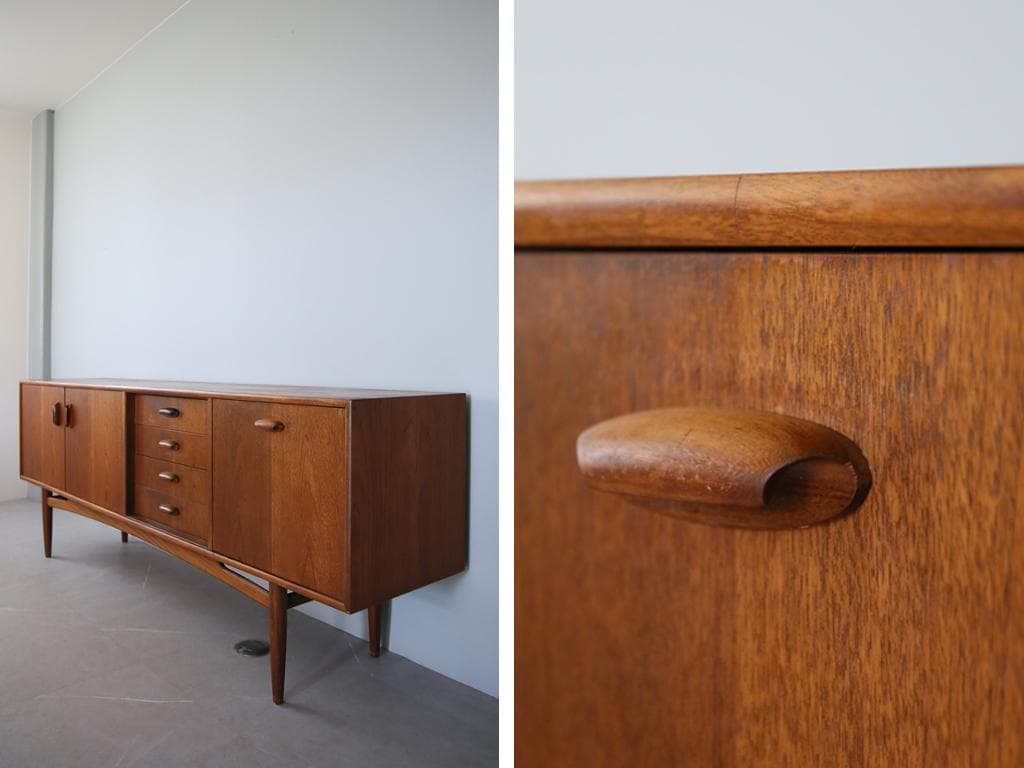 英国アンティークG-PLANジープランフレスコサイドボード/チェスト(88-9)