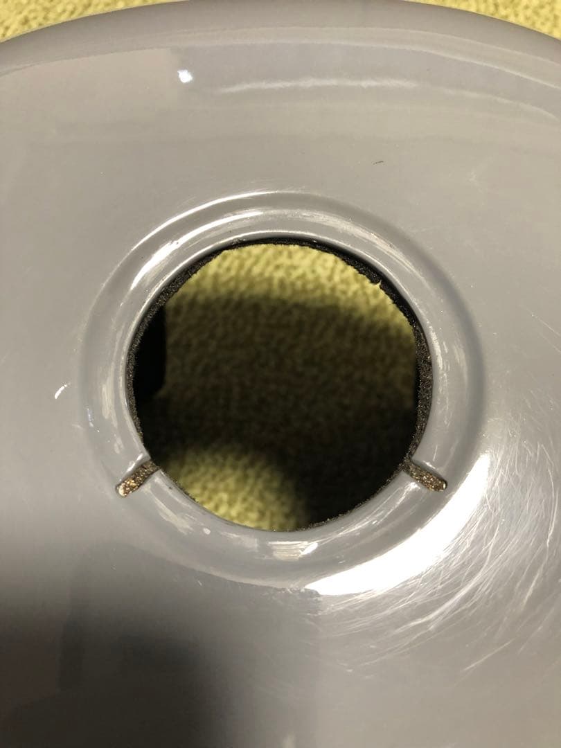 サイモンカスタム　タンクカバー グロスグレー/ホワイトハンドスクリプト