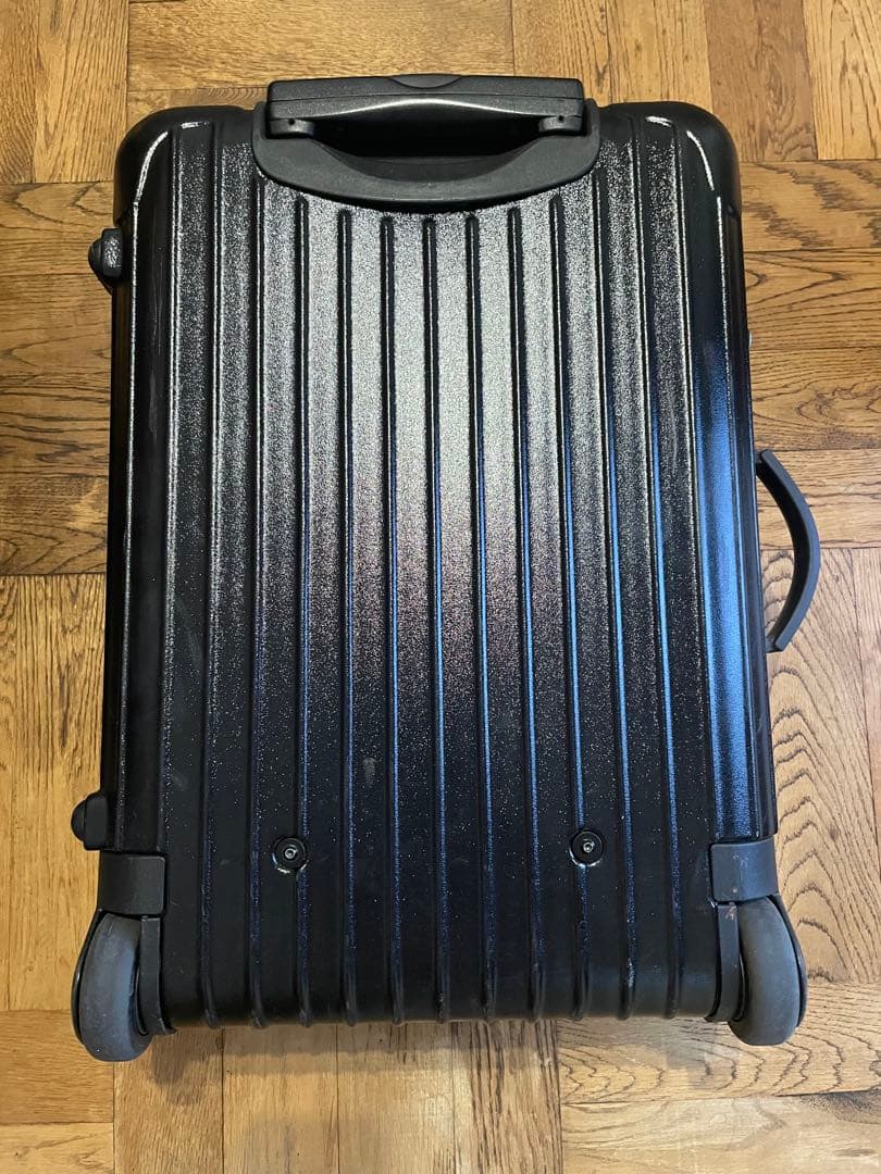 【美品】RIMOWA リモワ サルサ 2輪 黒 スーツケース 機内持ち込み可