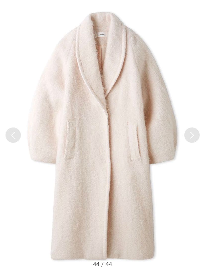 SNIDEL スナイデルアウター　チェスターコート シャギーロングコート0サイズ