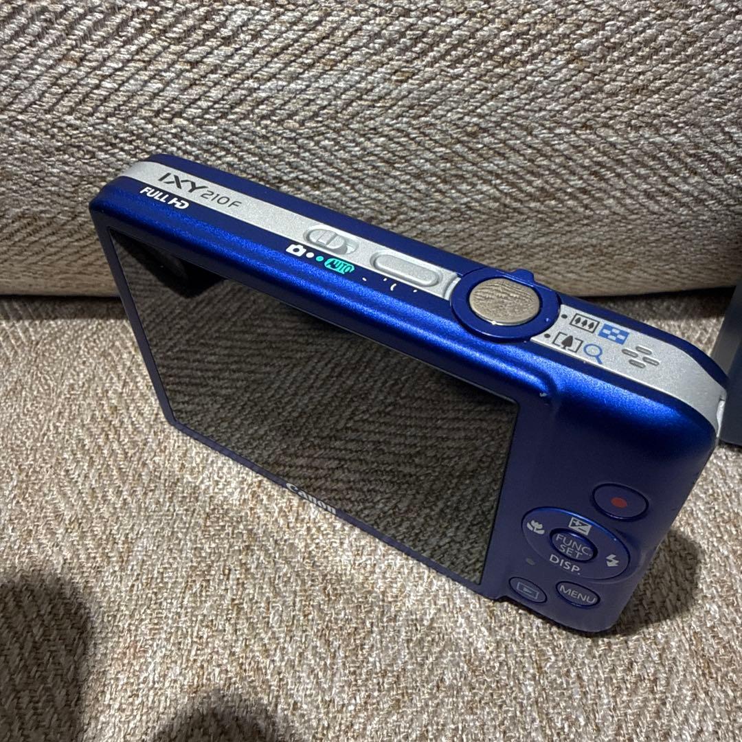 【Canon】 IXY 210F 青色 コンパクトデジタルカメラ