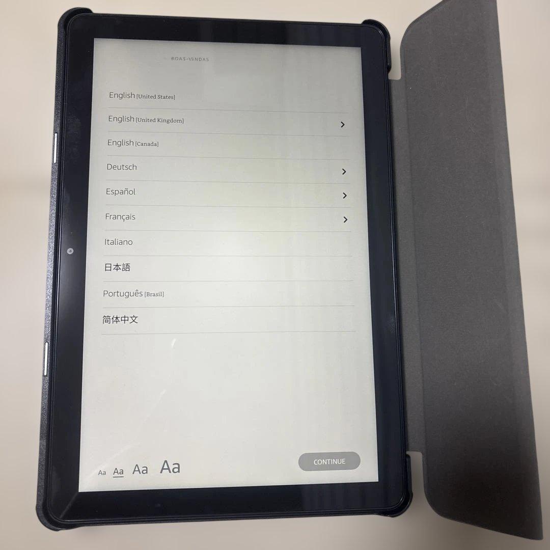 Amazon fireHD10 32GB 第13世代 カバー付き