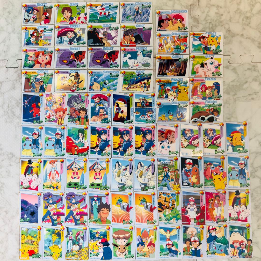 ポケモンカード　カードダス　アニメコレクション　71枚　カスミ&はピカチュウ　等