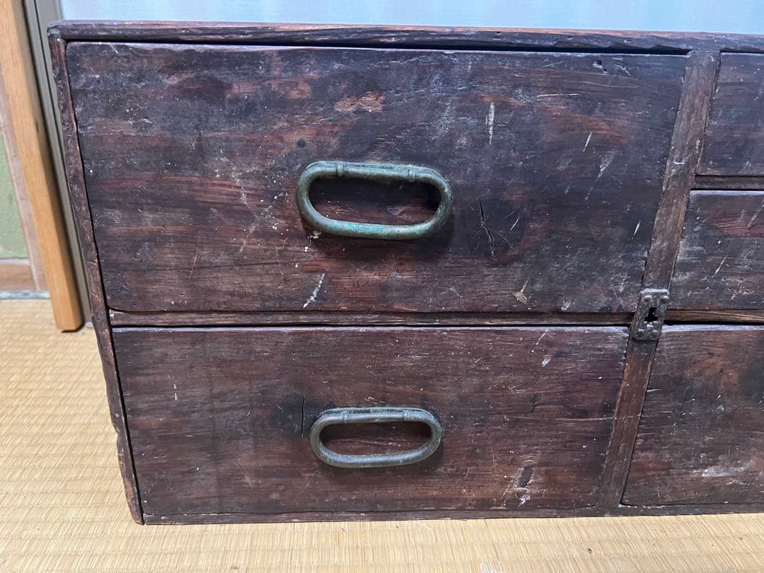 【O-1589】引き出し 和ダンス 小箪笥 収納 昭和レトロ 家具