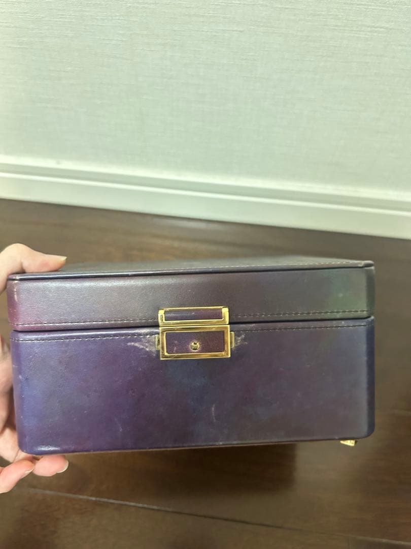 agete アンティーク　ジュエリーボックス　アガット