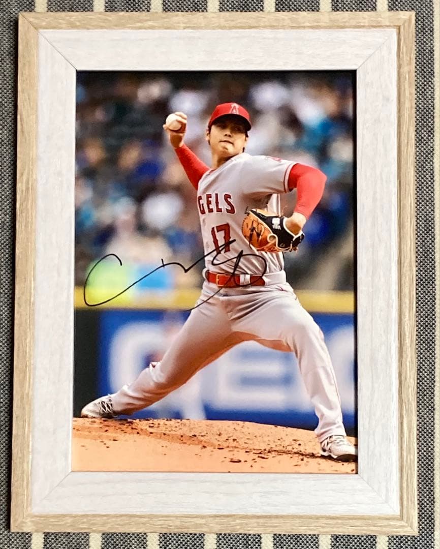 に*ん様 超希少/全米/市場価格/暴騰/メジャー/大谷翔平/直筆サイン入り /本