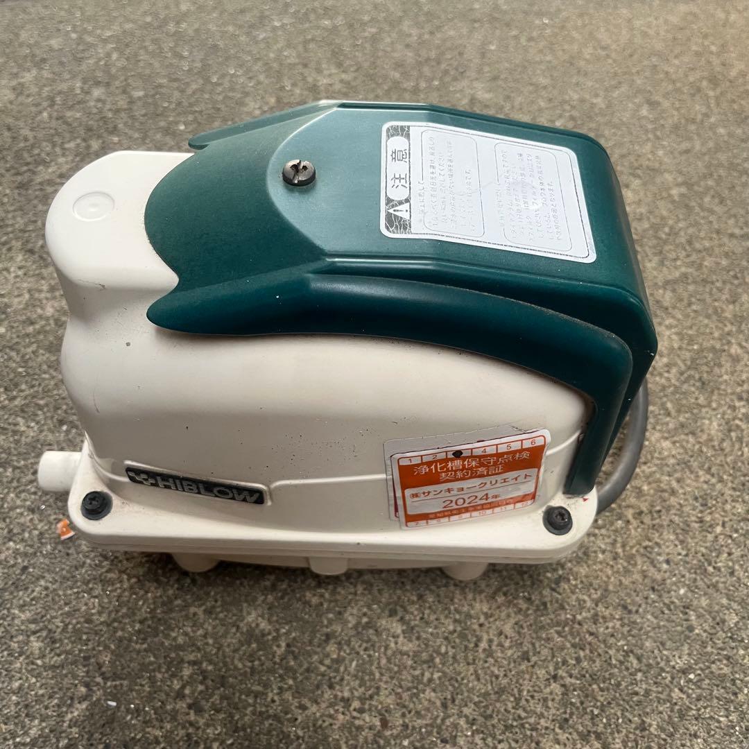 動作品　 ブロワ エアーポンプ テクノ高槻 XP-80 風量80L/min