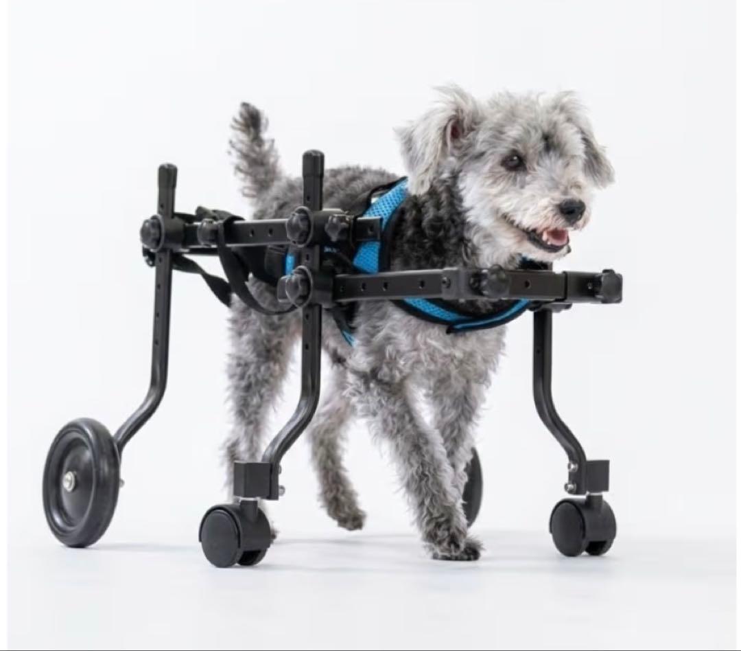 小型犬　犬用車椅子　歩行器　前フレーム付き　Sサイズ