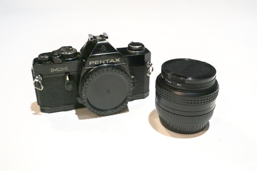 PENTAX MX + Rikenon 50mm f/2 レンズセット
