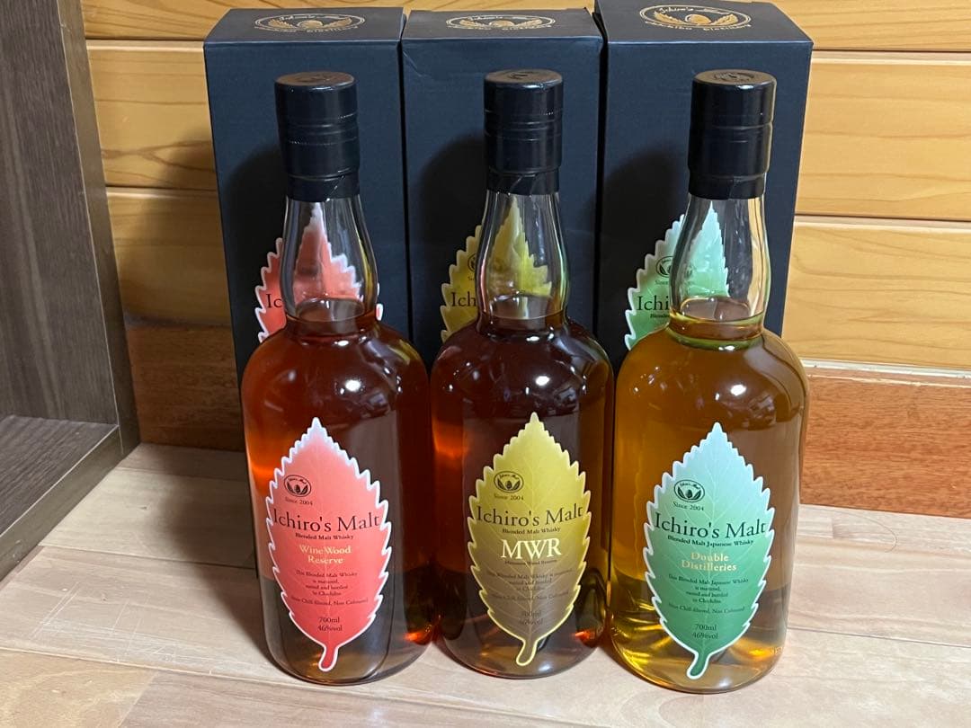 イチローズモルト　リーフシリーズ　3本　羽生蒸留所