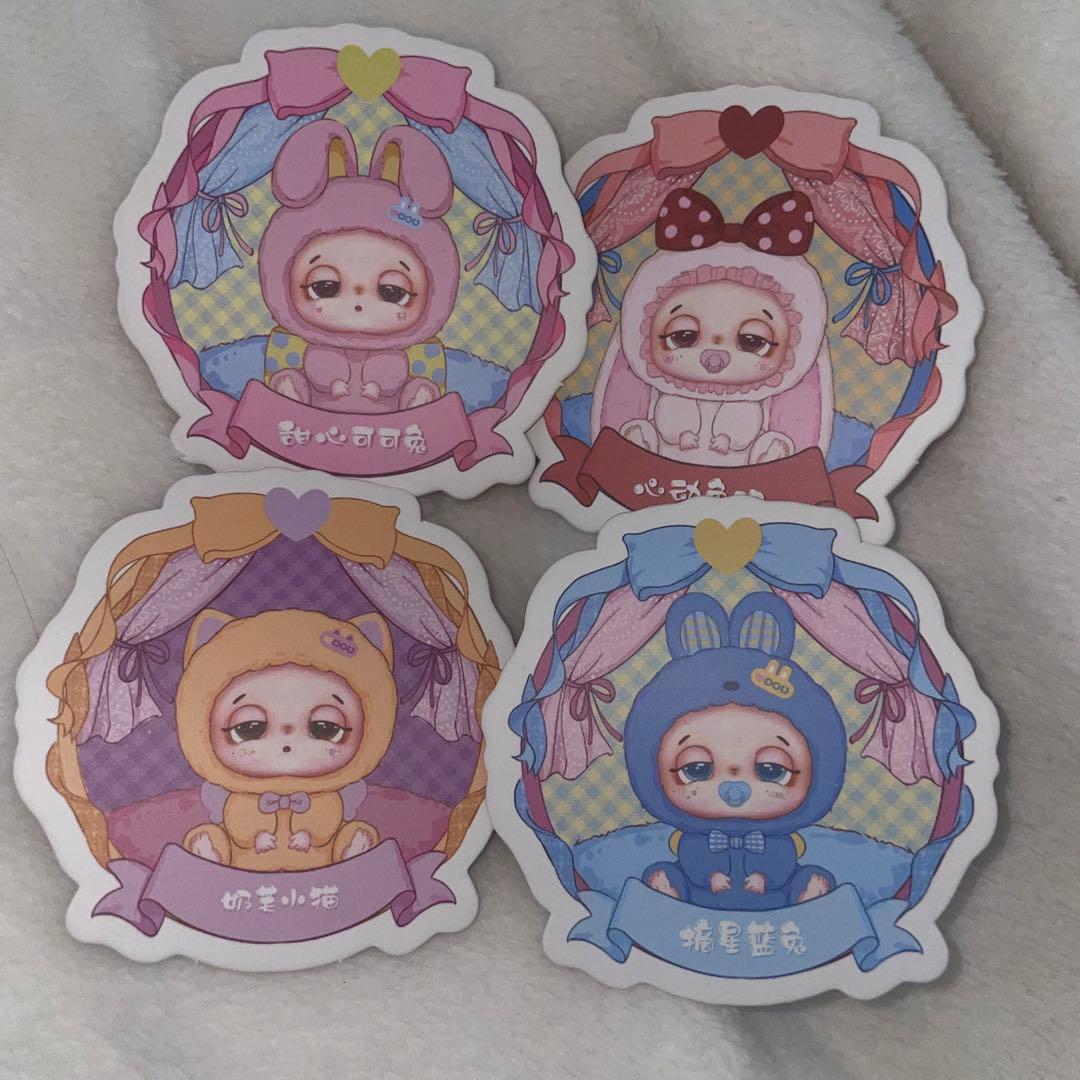 Baby three doudou ねむねむシリーズ 4体セット