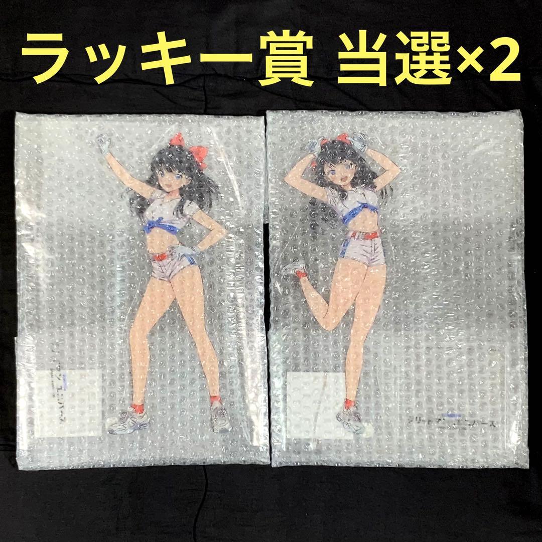 エウレカくじ グリッドマンユニバース ラッキー賞アクリルメガフィギュア 六花2種