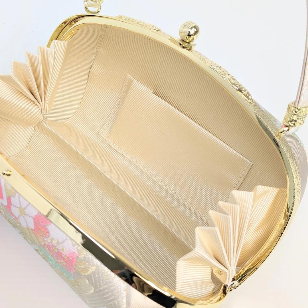 和装 草履バッグセット フォーマル 振袖 帯地 フリーサイズ u15