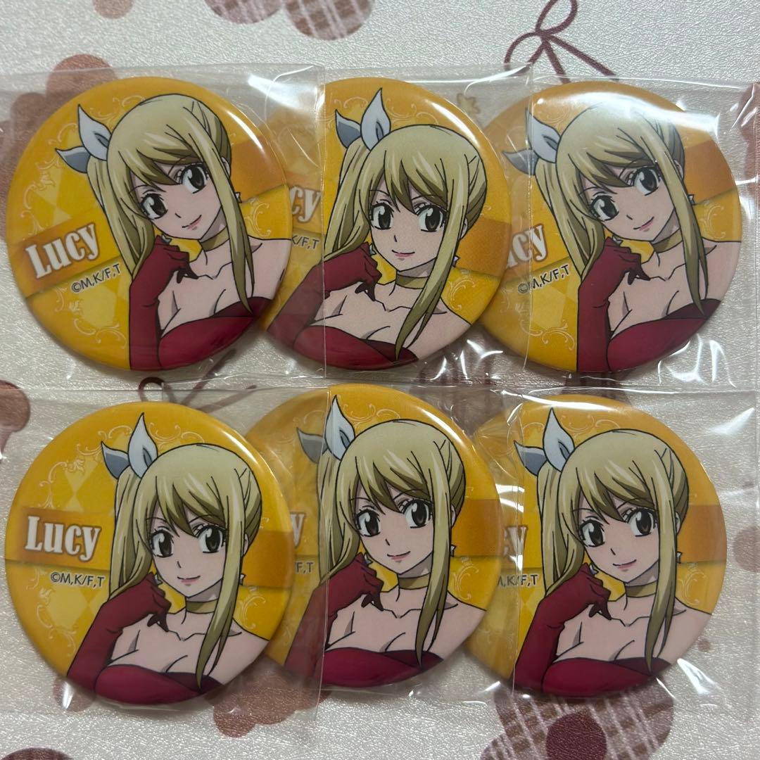 ルーシィ 缶バッジ