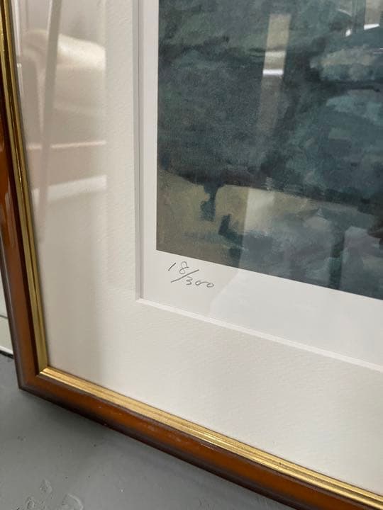 JiaLu 中国の女流画家　額　絵画