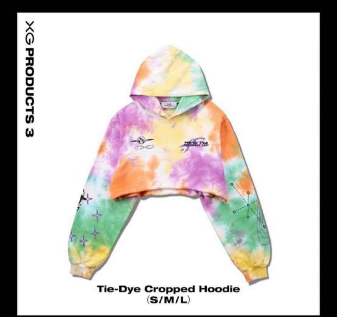 XG タイダイ フーディ フーディー Sサイズ 新品未開封