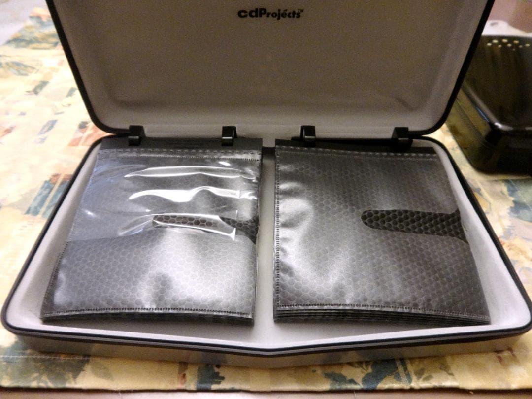 CDProjects CD DVD 収納ハードケース 2個