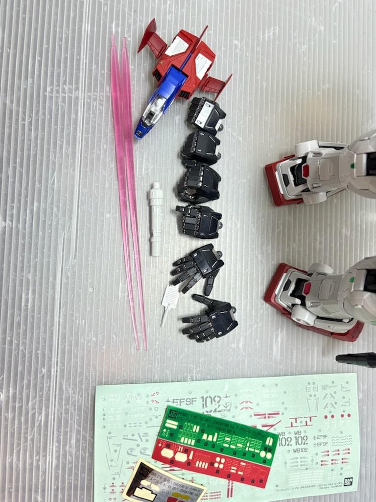 ガンプラ PG UNLEASHED 1/60 RX-78-2 ガンダム L完成品