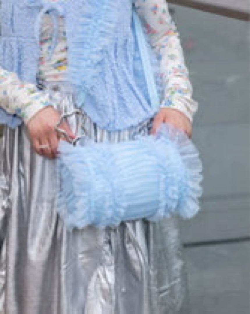 POPPY ポピー チュールフリルバッグ TULLE FRILL BAG