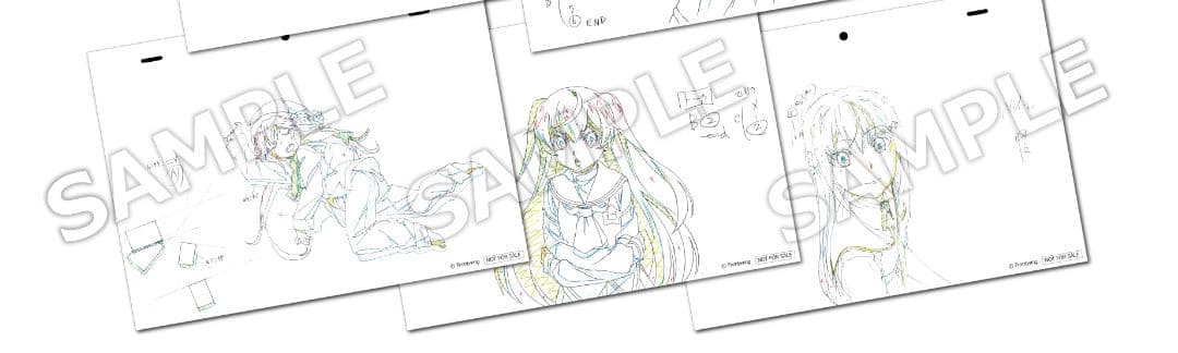 グリザイア　限定抽選特典　複製原画　クリアファイル　ファントムトリガー