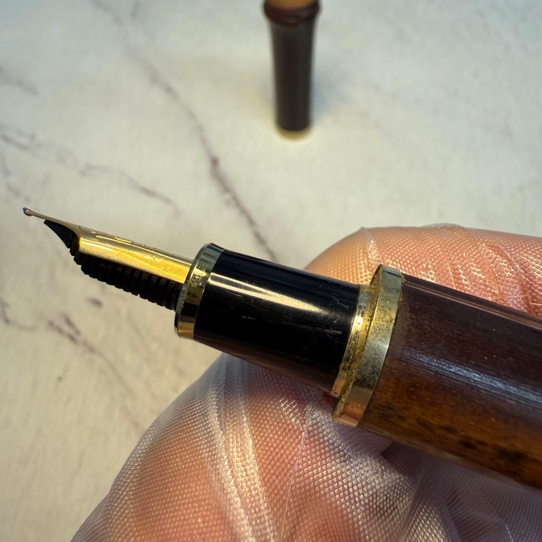 長原宣義 作品　21K万年筆 日本製 専用ケース付き