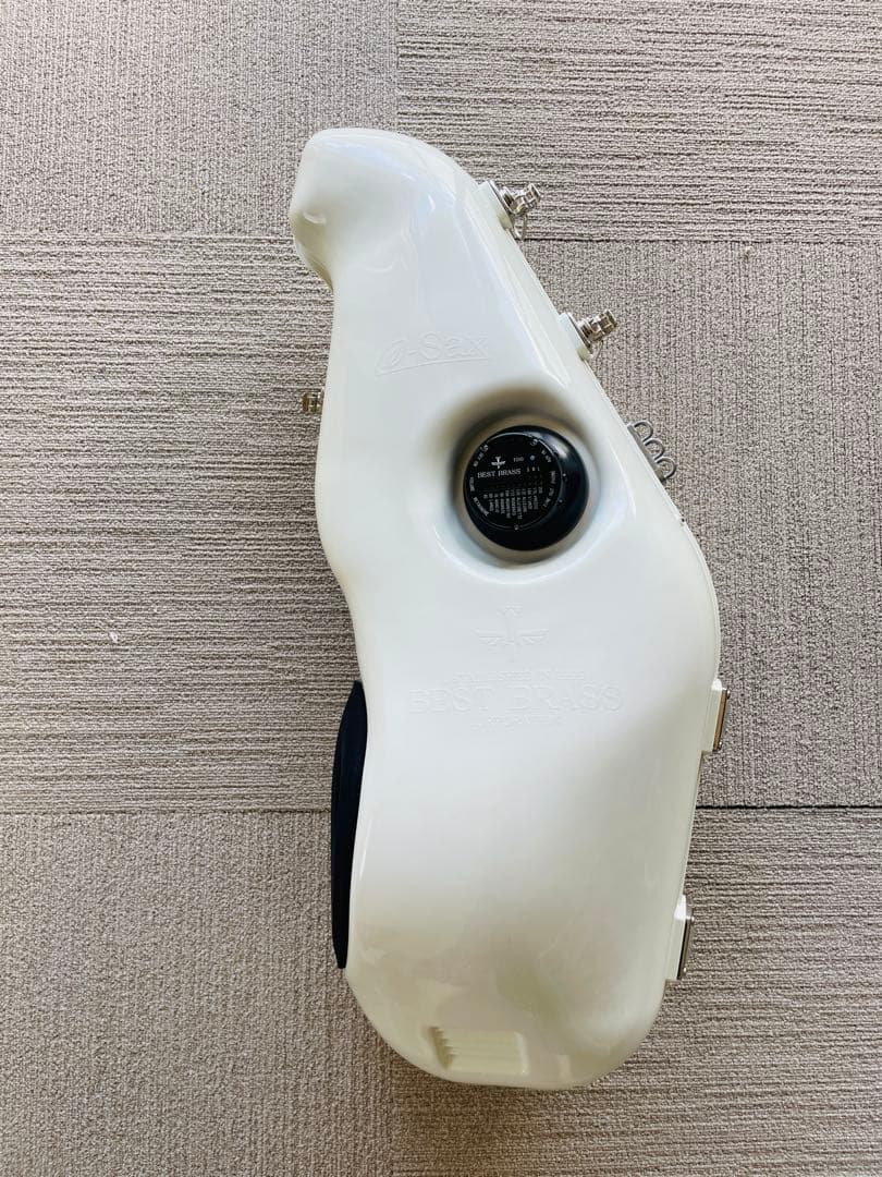 アルトサックス消音機、e-Sax (ホワイト)