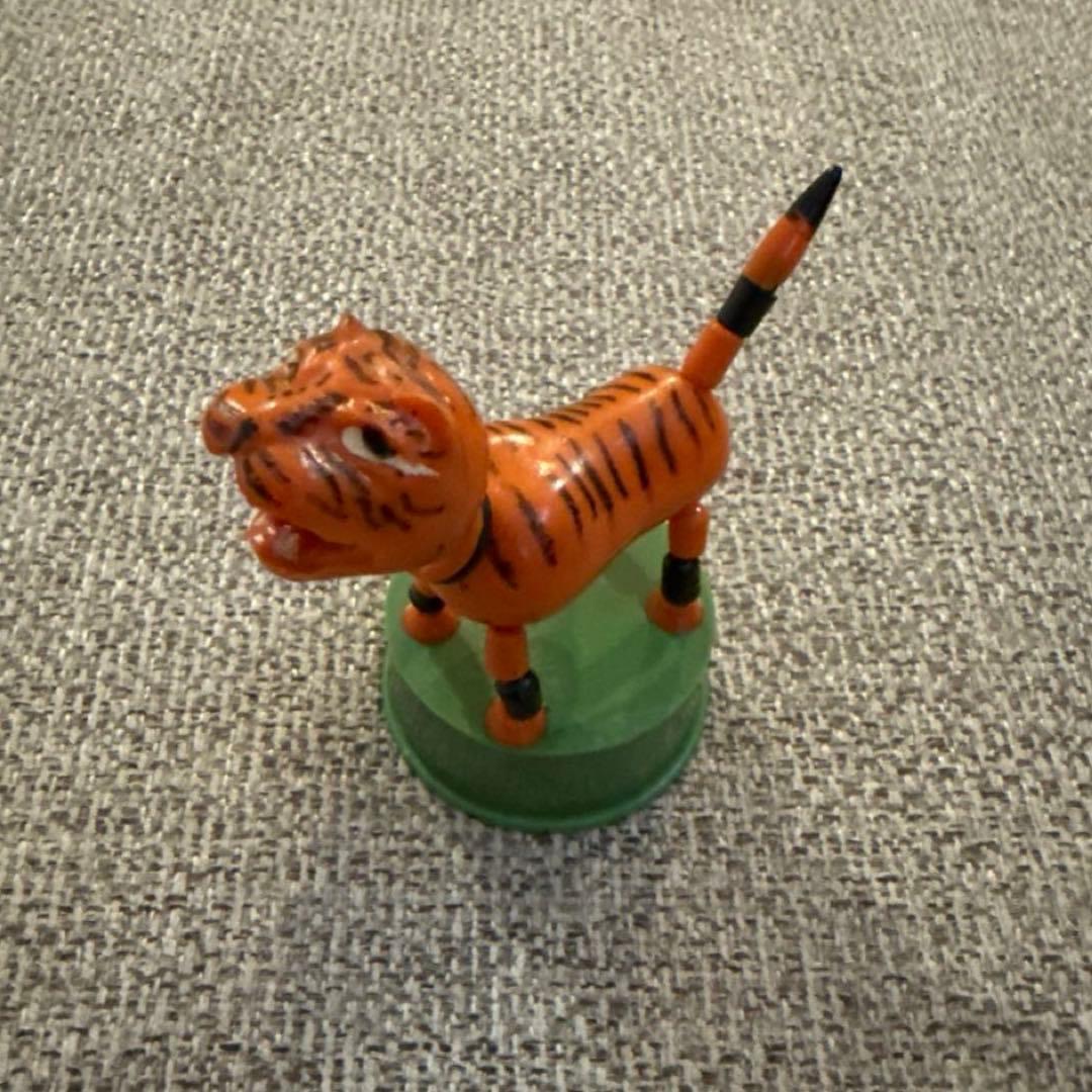 昭和レトロ 起き上がり人形 トラ