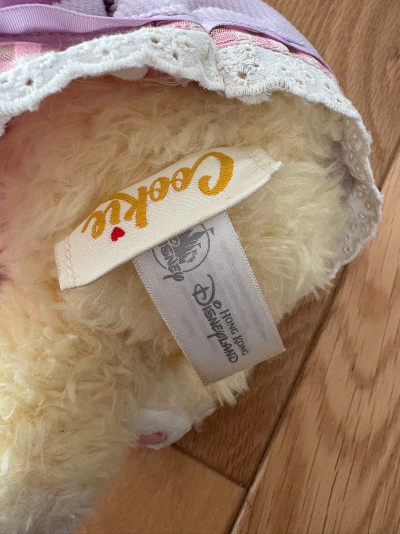 香港ディズニーランド ディズニー　クッキーアン バレンタイン ぬいぐるみ