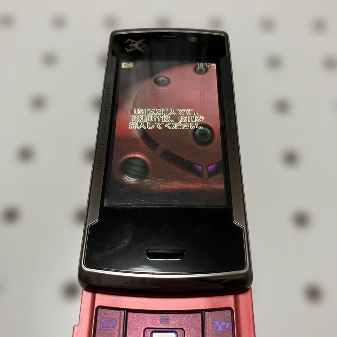 ソフトバンクシャア専用ザクスライド携帯電話機、電源付きます。現状品　超レア！
