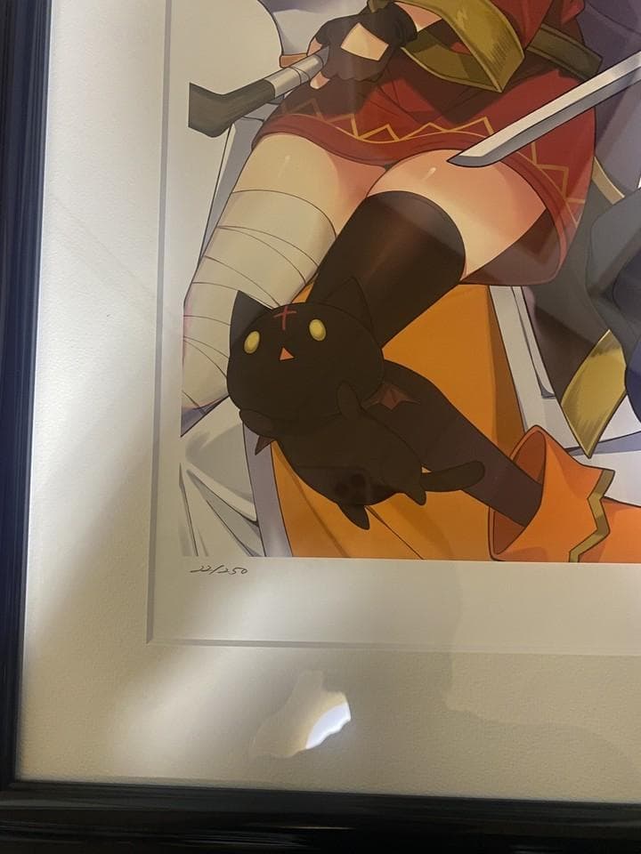 アールビバン 版画 三嶋くろね この素晴らしい世界に祝福を! 17巻表紙