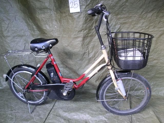 25：ブリヂストン　電動アシスト自転車　ジャンク　引取限定：埼玉県所沢市