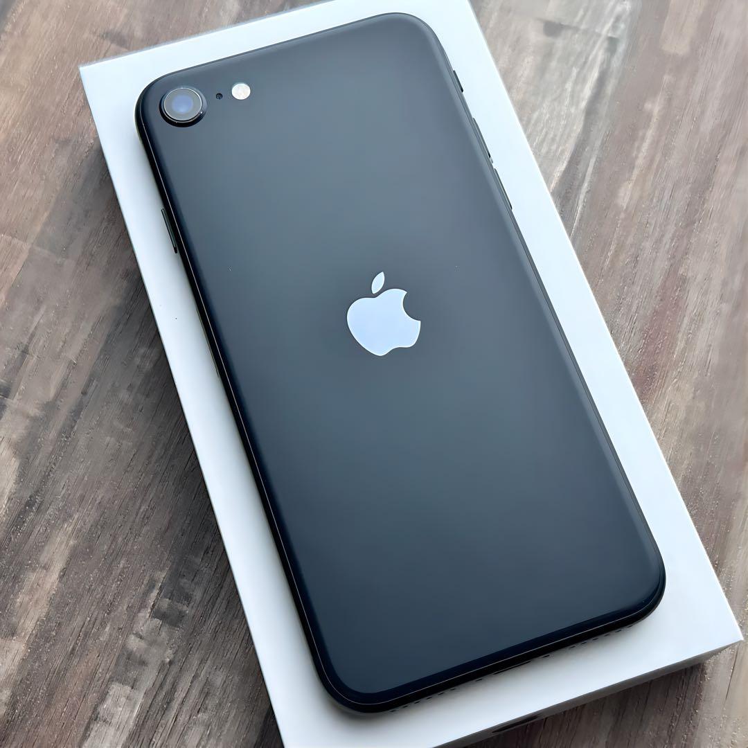 【美品☆】iPhoneSE 第3世代 本体 Midnight 128GB