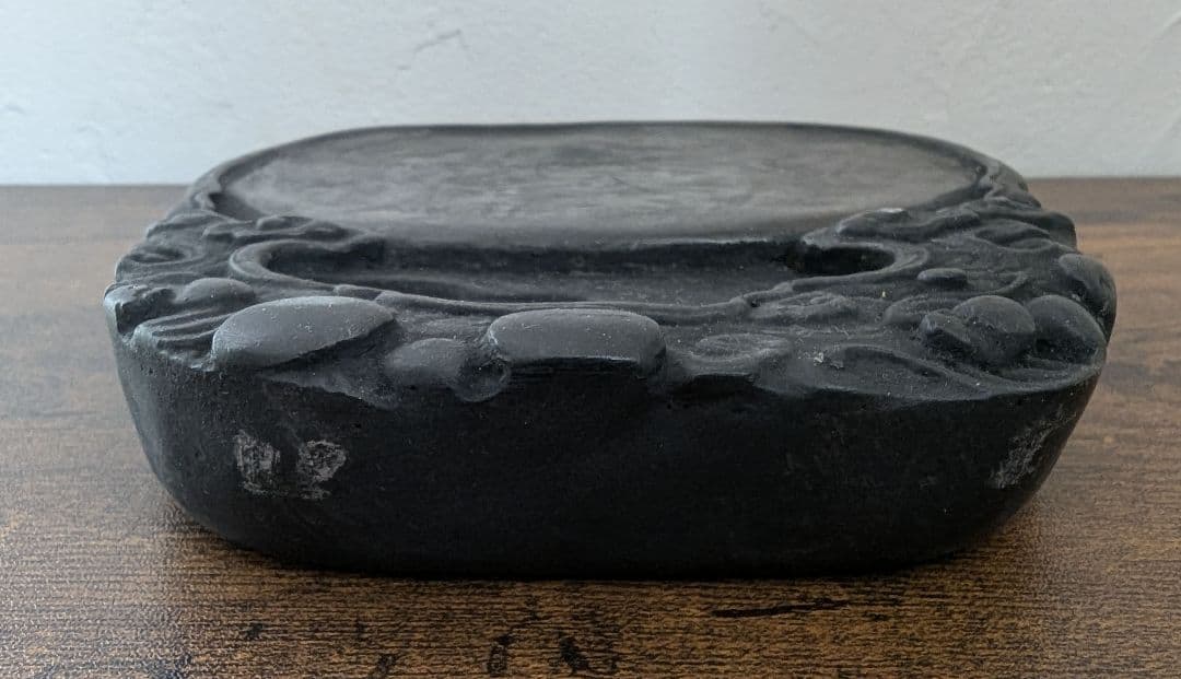 中国美術 雲文 端渓石の硯