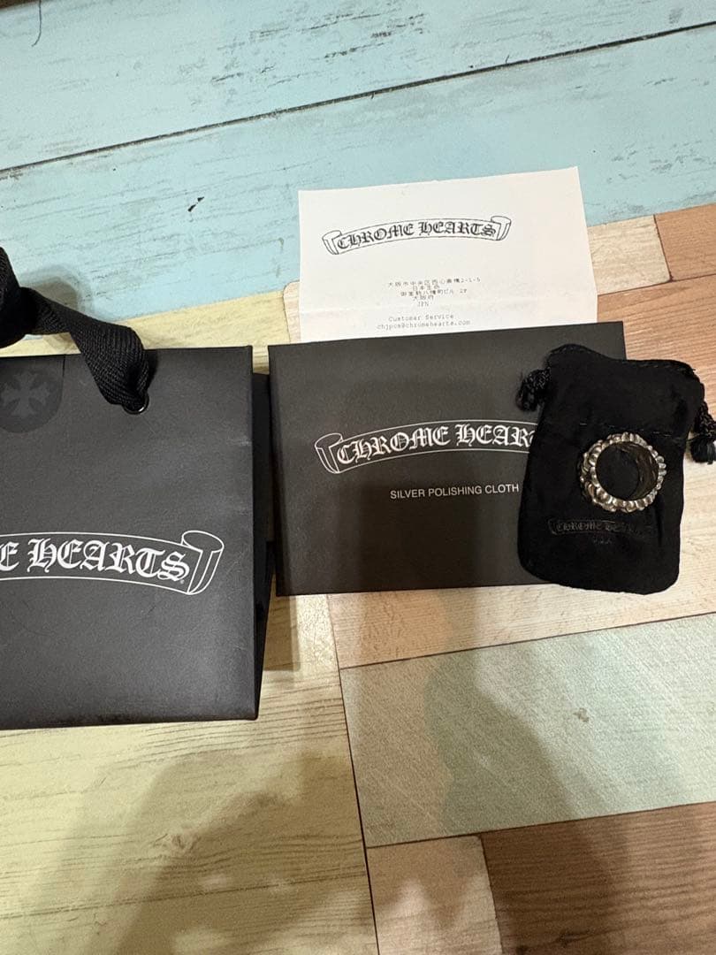 ちゃんちー様用Chrome Hearts セメタリークロスリング20号