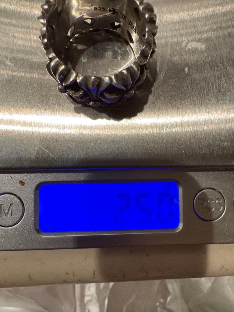 ちゃんちー様用Chrome Hearts セメタリークロスリング20号