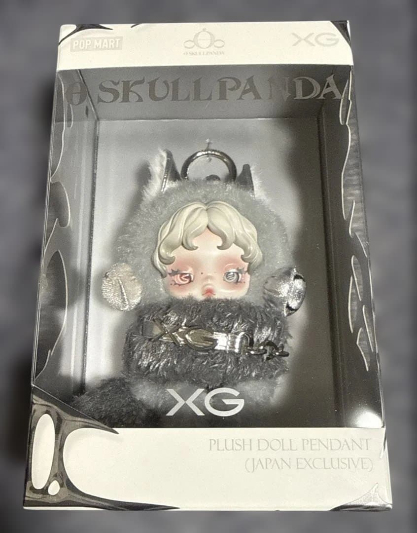 POPMART正規品XG スカルパンダぬいぐるみペンダント