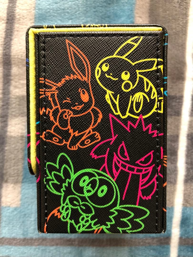 ポケモン プレイマット デッキケース デッキシールド neon color