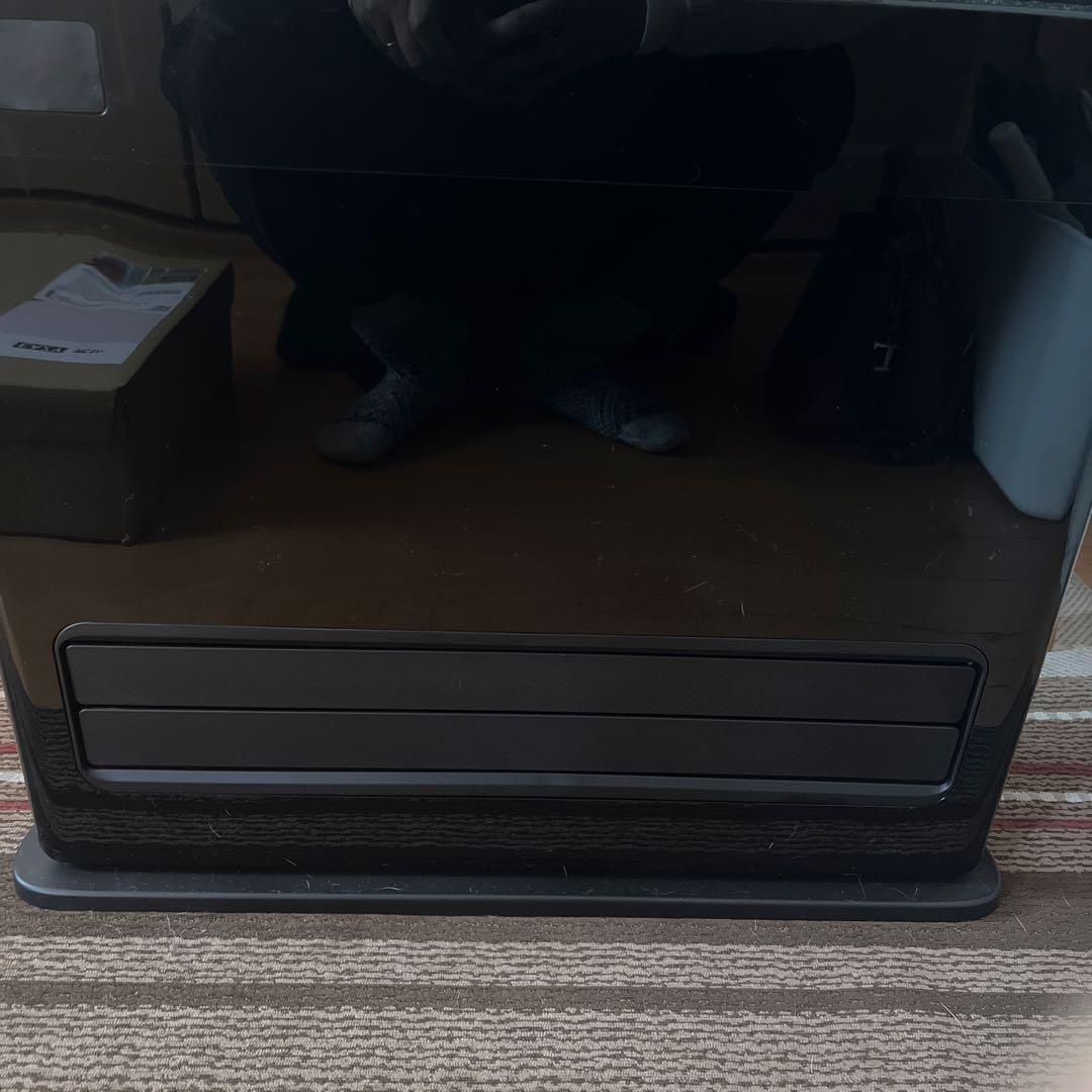『新品』パネルセラミックヒーター　オートルバー付　大風量　節電　最新版　今年　黒