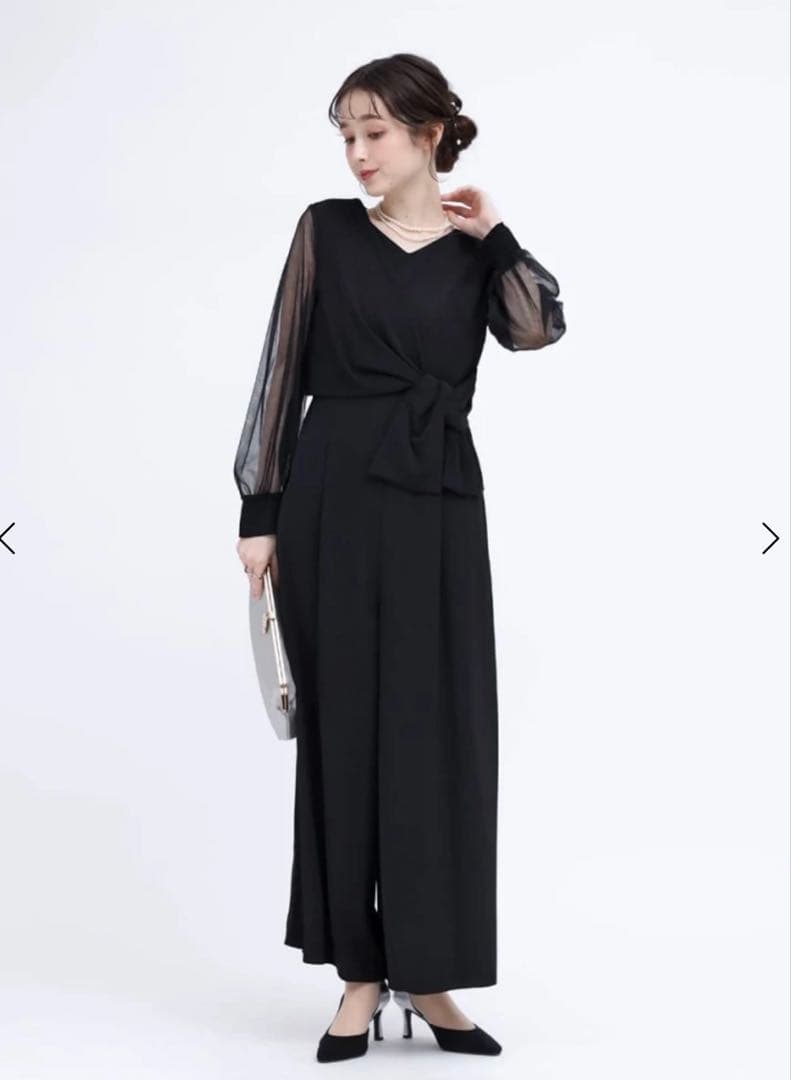 ★かな★ウエストリボンオールインワン