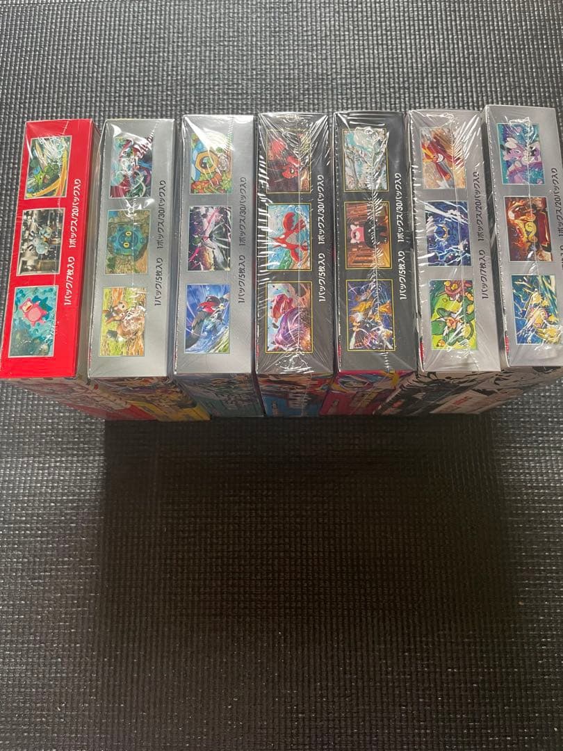 ポケモンカードBOX まとめ売り　全てシュリンク付き　7BOX