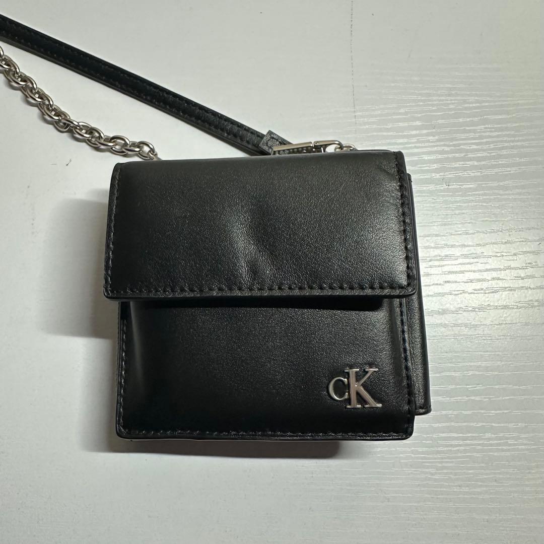 【大人気❗️】   財布 黒 ロゴ