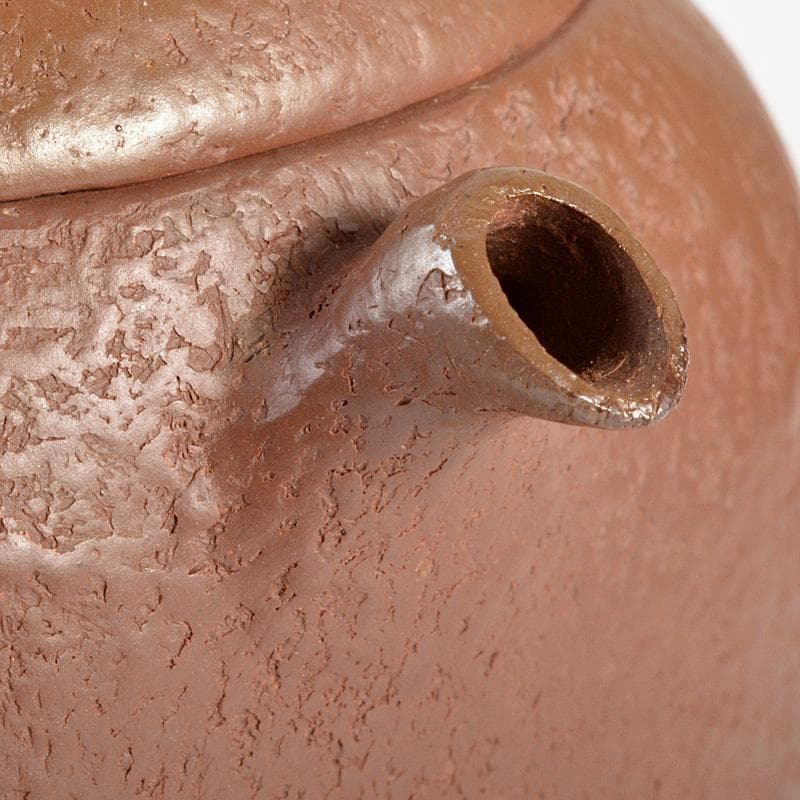 中国　紫砂　朱泥　急須　茶壷　D　R7266