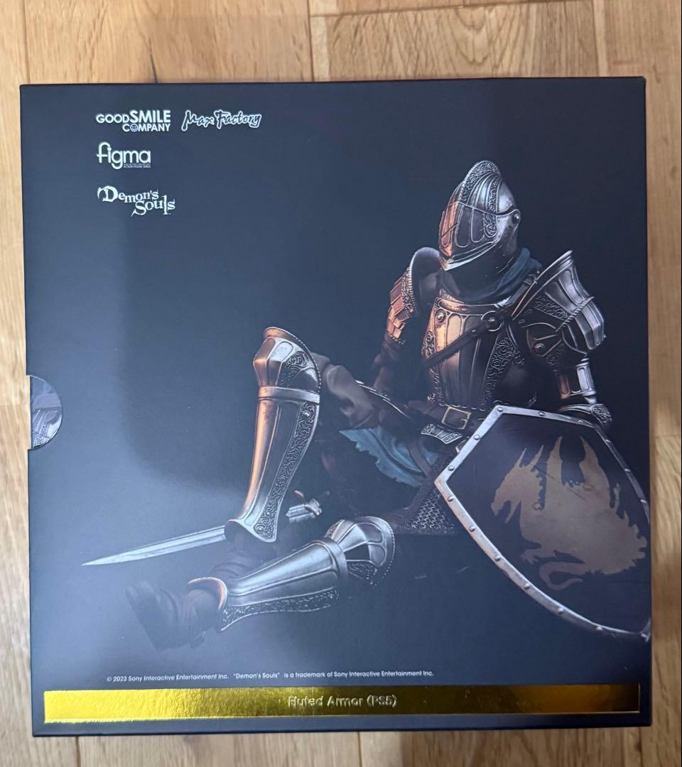 【未開封】figma デモンズソウル フリューテッドアーマー　フィギュア