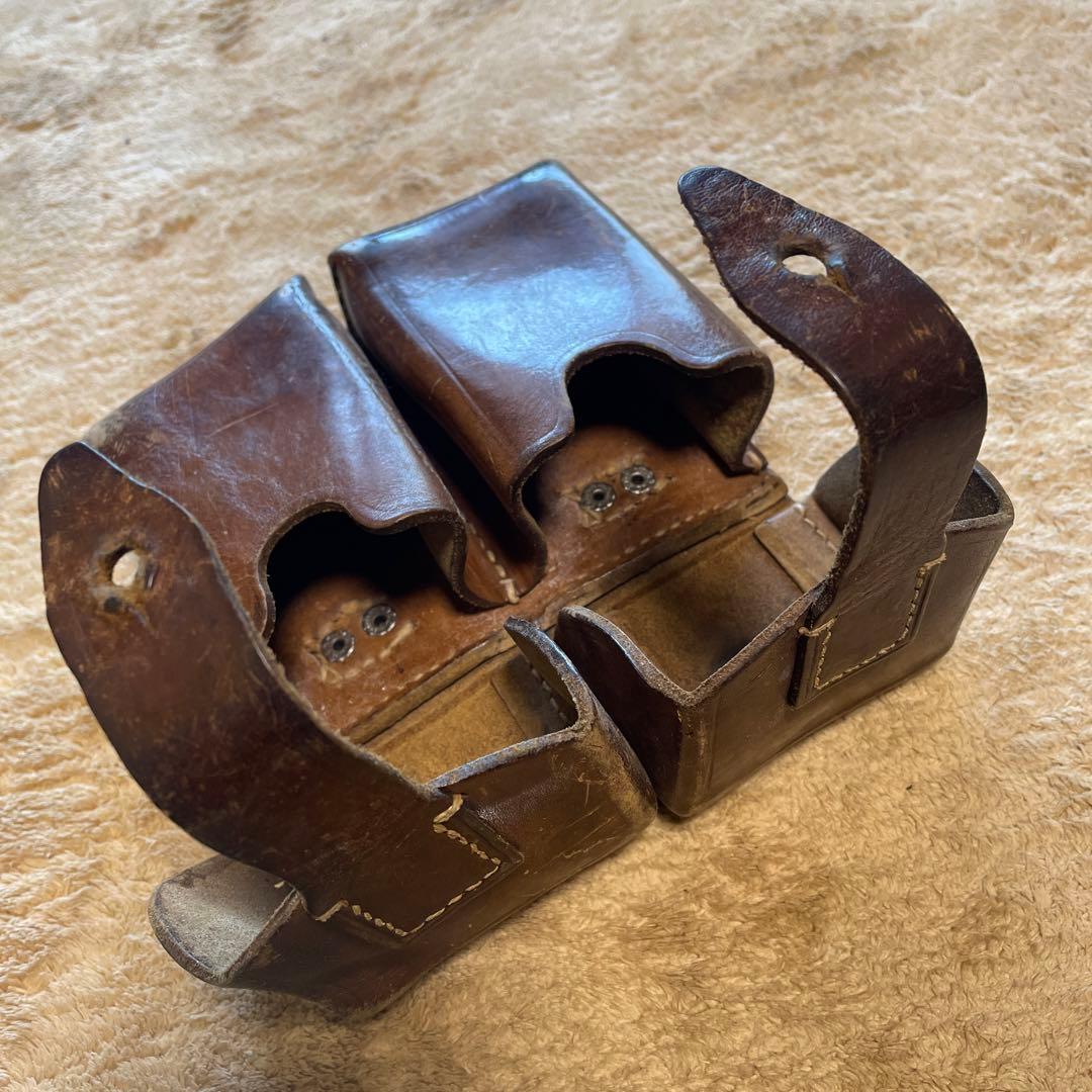 ミリタリー　ポーチ　レザー