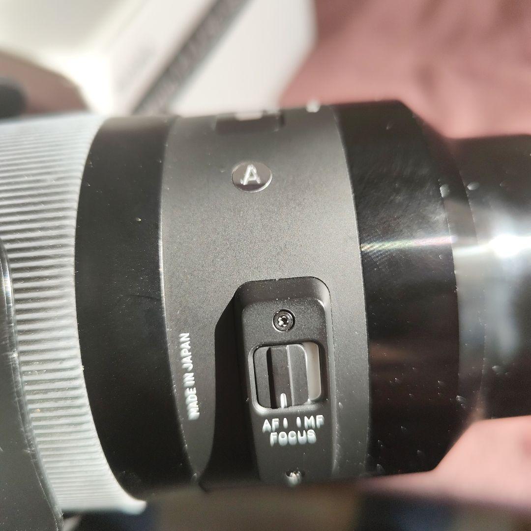 SIGMA 40mm F1.4 DG HSM レンズ レンズフィルター付き