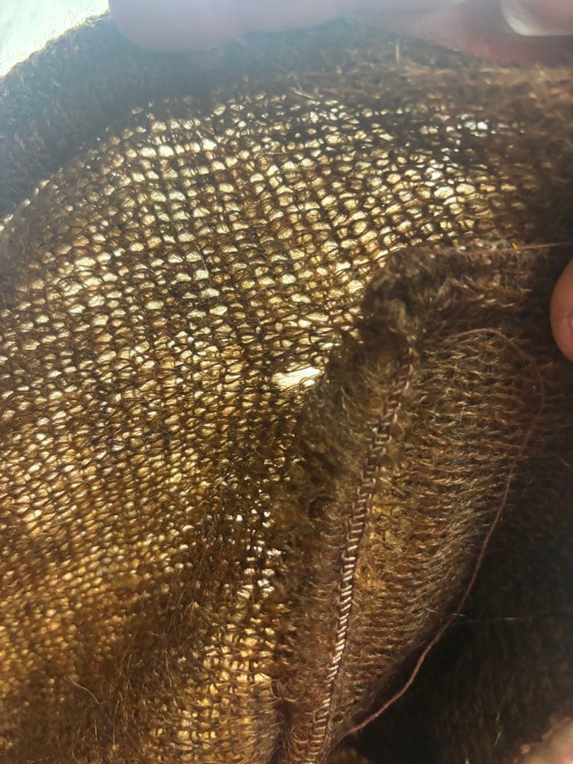 つ*み様 モヘア　カーディガン　ビンテージ　茶　カートコバーン