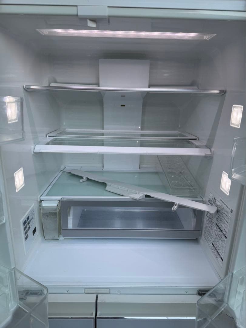 Panasonic 冷蔵庫 2019年製 6ドア NR-SPF454X-W 美品